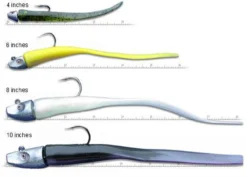 Al Gags Whip-It Eel Lures