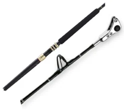 Alutecnos Stand-Up Albacore Rod - With Guides/Roller Top - Silver