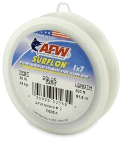 American Fishing Wire Surflon 1 X 7 Nylon Coated Stainless Steel Wire