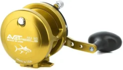 Avet HXJ 5/2 Two-Speed Lever Drag Casting Reel Gold