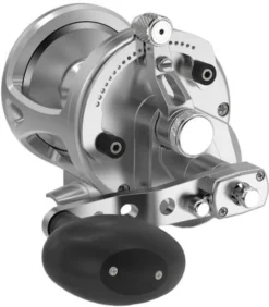 Avet LX 6/3 Raptor 2-Speed Lever Drag Casting Reel - Silver
