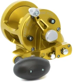 Avet MXL 6/4 2-Speed Lever Drag Casting Reels Gold