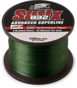 Sufix 832 Advanced Superline 660-365L Lo-Vis Green 65lb 1200yds