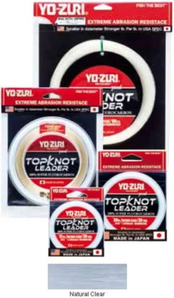 Yo-Zuri TopKnot Leader - 30 Yds - 40 Lb - Natural Clear